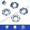 Proveedor China buena resistencia acero galvanizado tuerca hexagonal